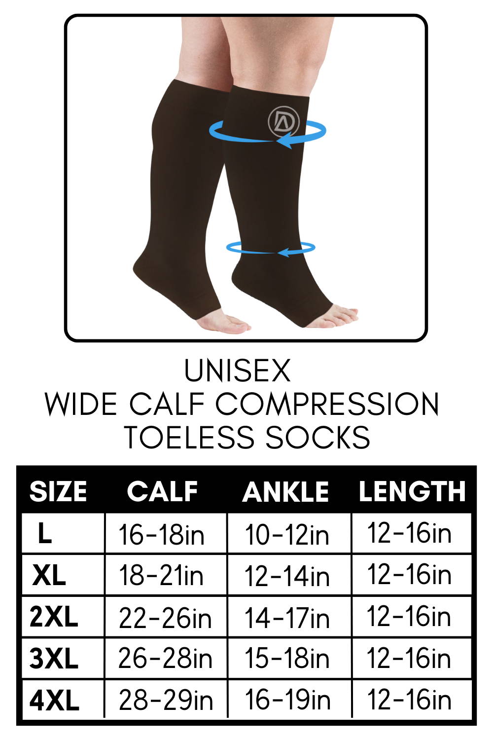 Calf measurement chart sale